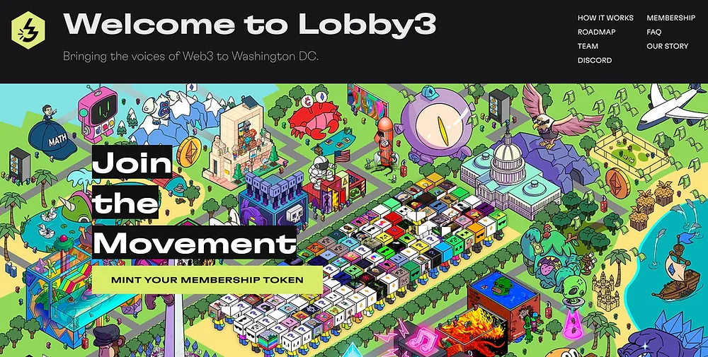 Crypto Regulation is coming. The Lobby3 DAO wants to get you involved.