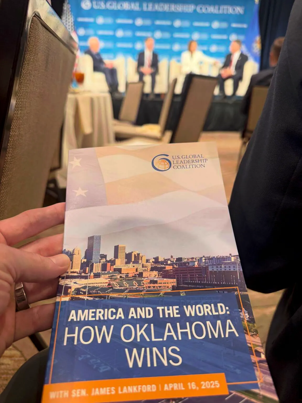 The program for America and the World: How Oklahoma Wins, April 16, 2025.